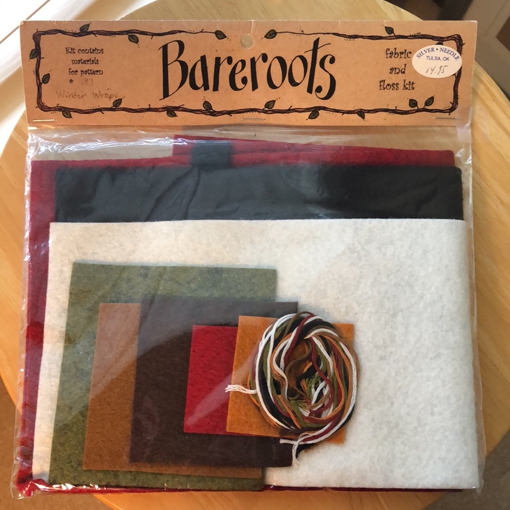 Winter Wraps Woolfelt, Floss Kit And Ribbon
Item Number #187
